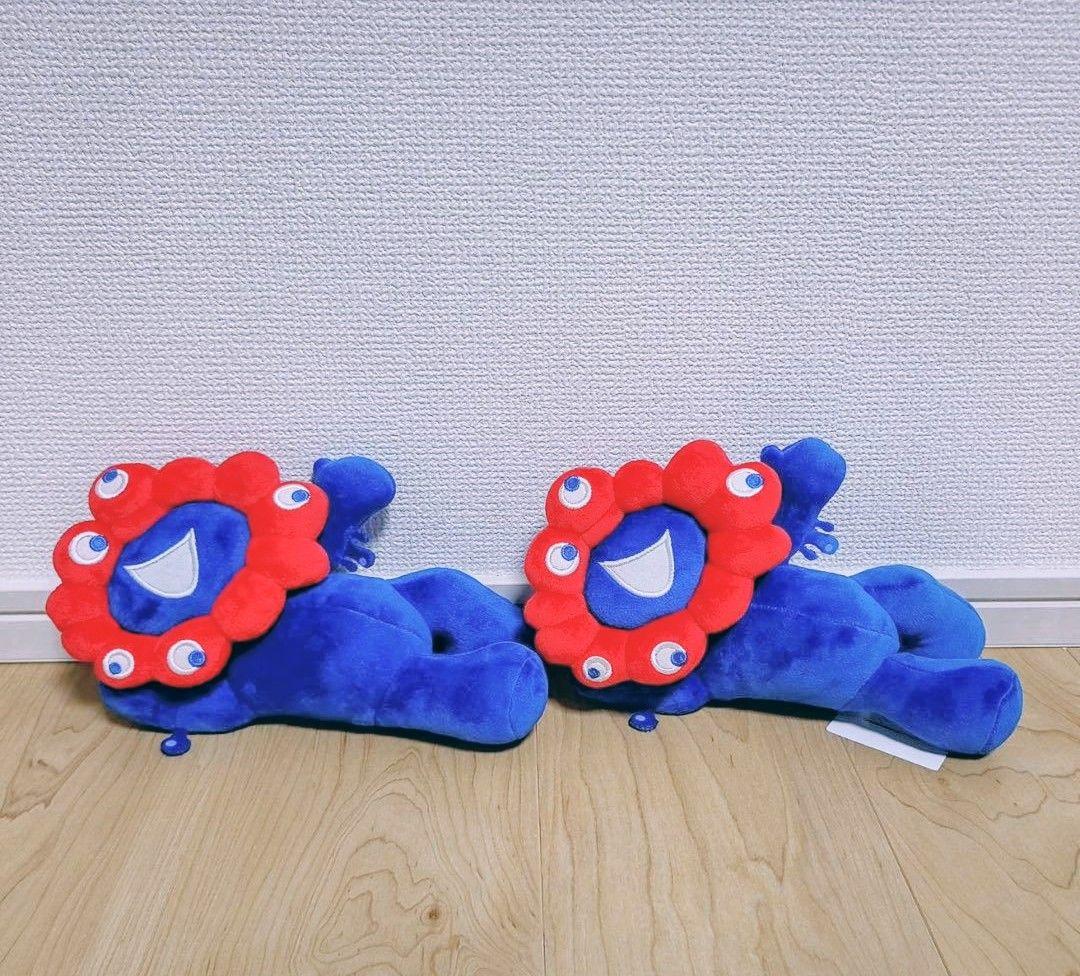 ミャクミャクくじ3等2体セット 【閉幕日に購入】最後の写真見てね ミャクミャクくじぬいぐるみ 2等、3等 大阪・関西万博 ミャクミャク