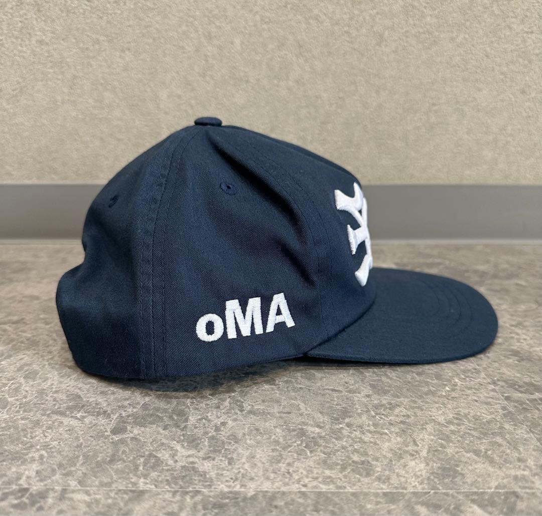 oMA studios キャップ ネイビー - メルカリ