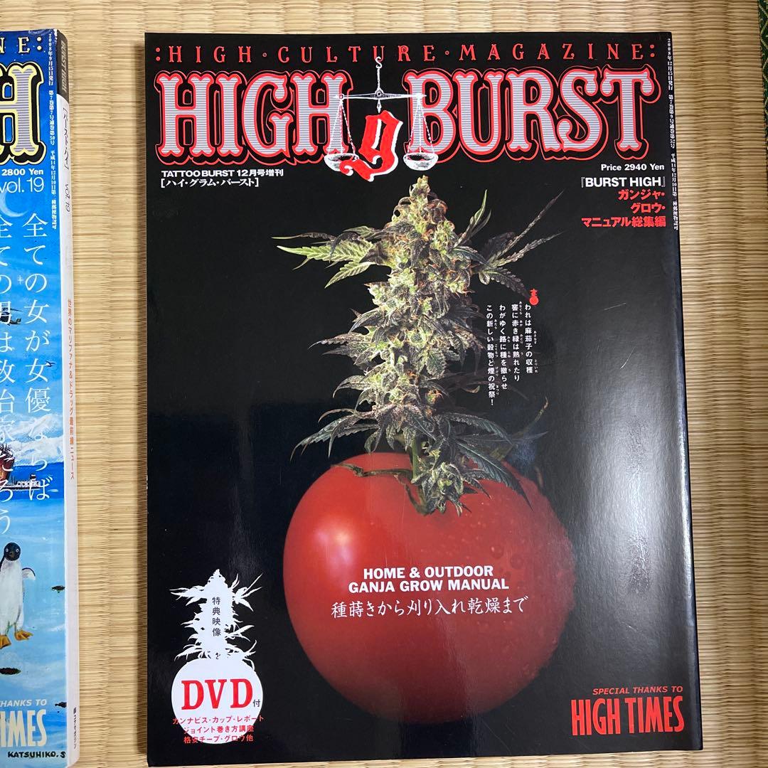 BURST HIGH バーストハイ　DVD付き（他DVDも）まとめ売りのみ