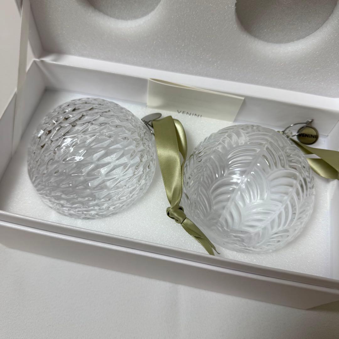 美品 ヴァンクリーフ&アーペル for VENINI ガラスオーナメント - メルカリ