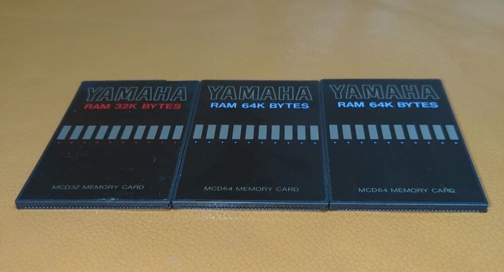 ♥YAMAHA MCD64 MCD32 MEMORY CARD RAM - メルカリ