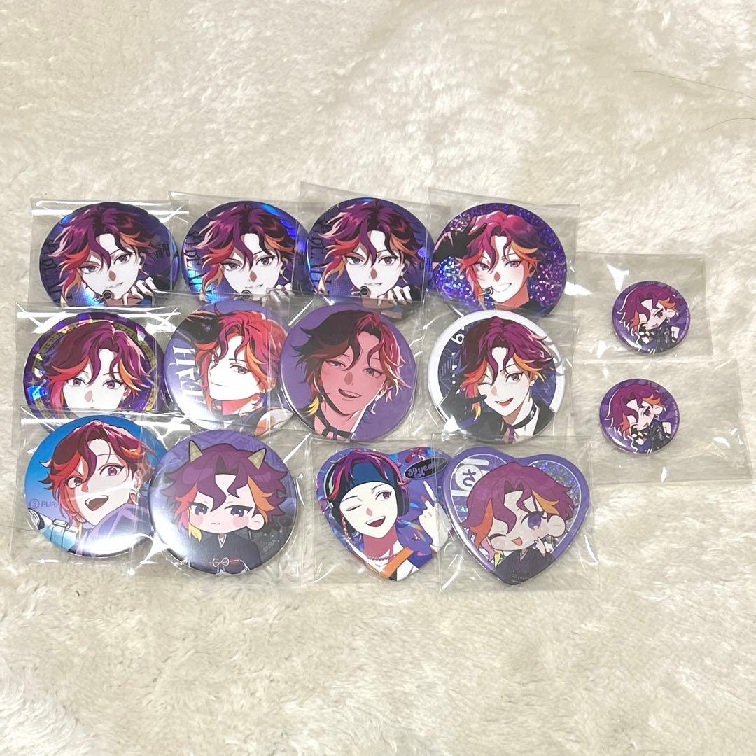 宇佐美リト ハート缶バッジ37個