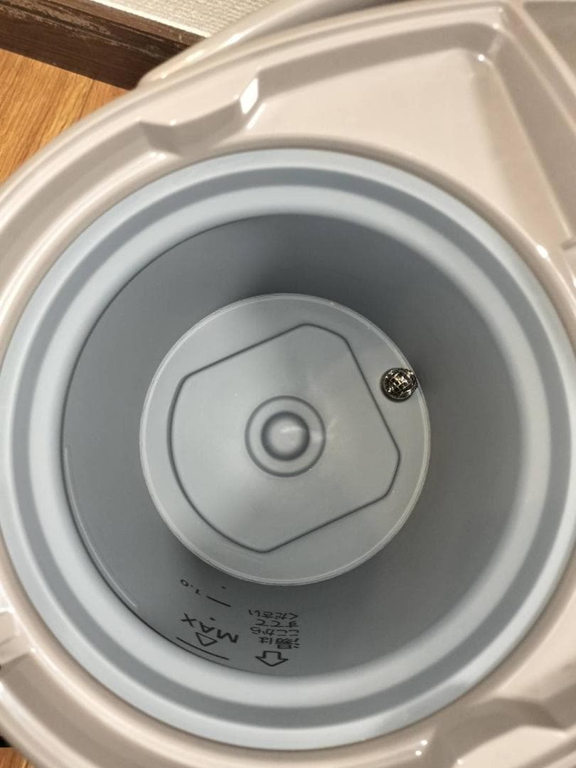 【未使用】象印マホービン 電気ポット 2.2L 優湯生 ライトブラウン