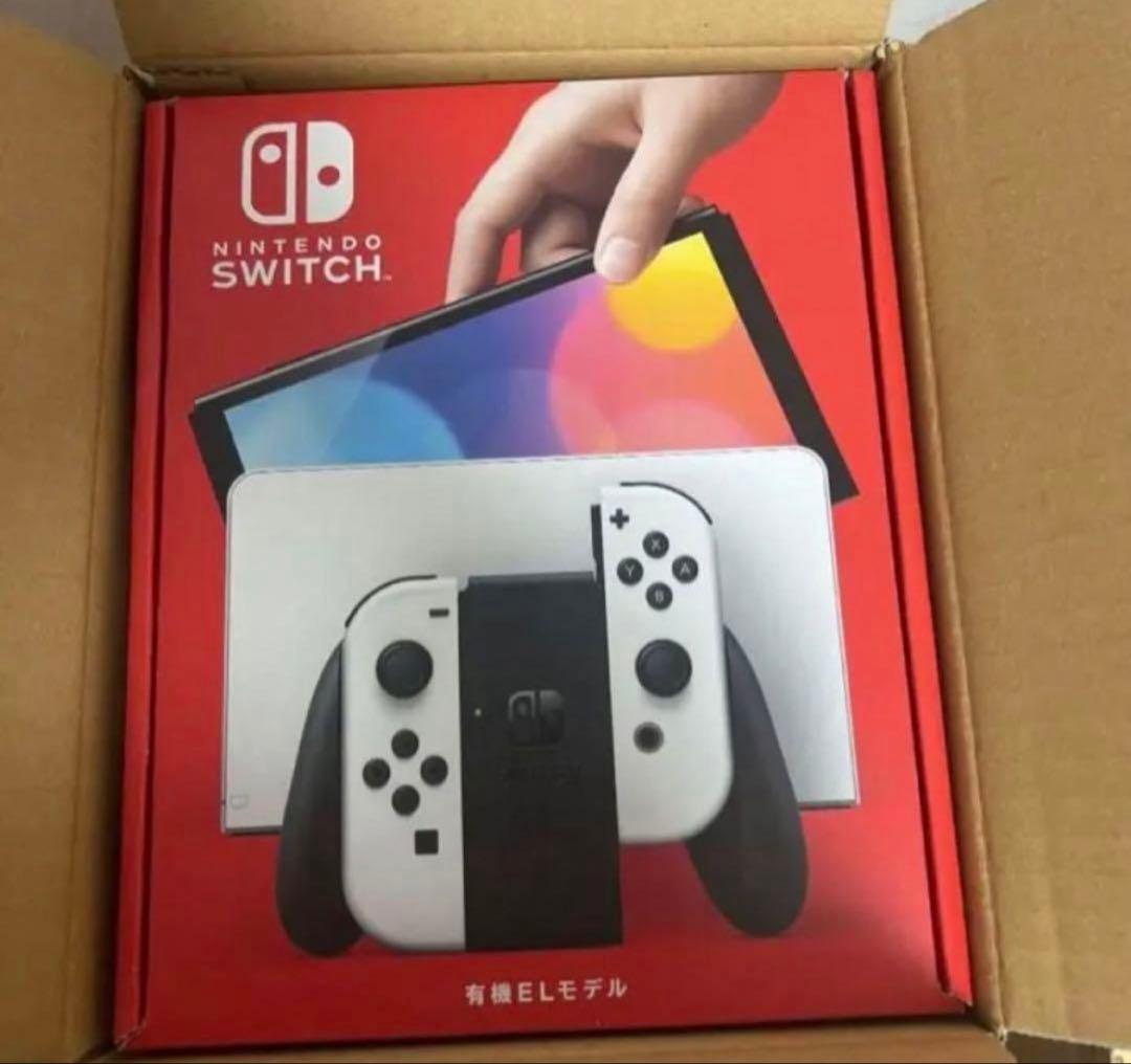 Nintendo Switch 有機ELモデル ホワイト/ブラック Amazon.co.jp: Nintendo Switch(有機ELモデル) Joy-Con(L)/(R