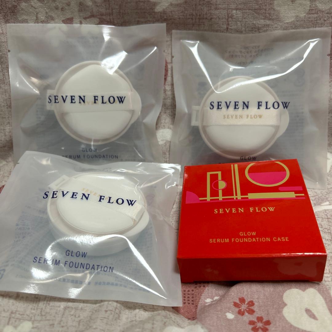 SEVEN FLOW GLOW SERUM FOUNDATION 3個セット 楽天市場】【公式】セブンフロー グロウセラム リキッド