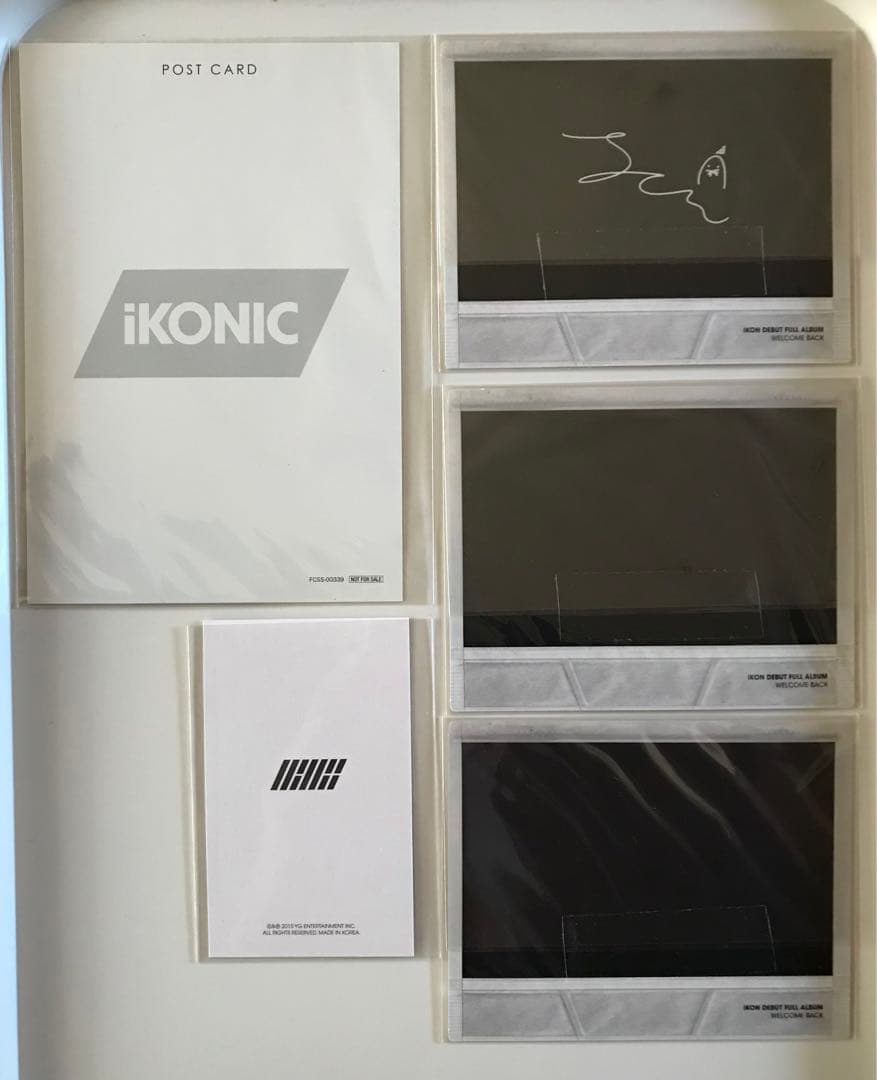 iKON チャヌ トレカ ポストカード セット - メルカリ