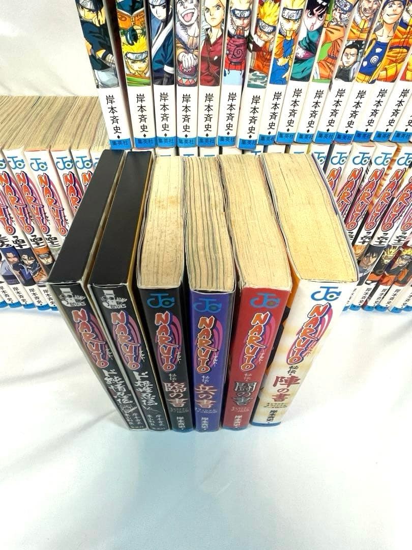 計79冊】NARUTO―ナルト― 全72巻 ＆ 関連本 7冊セット - メルカリ