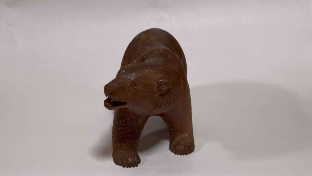 木彫り熊八雲2体セット【茂木多喜治作・加藤貞夫作】 木彫り熊 八雲