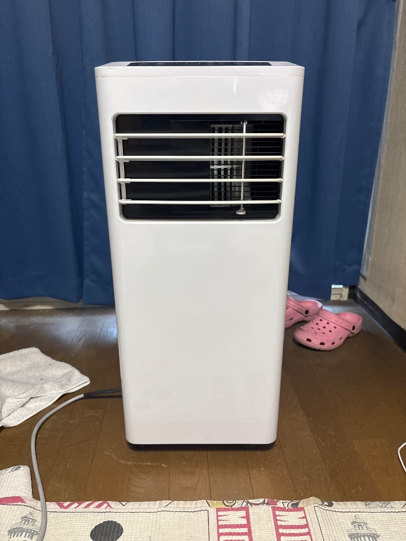 冷暖房機 スタンド型 ホワイト SPOT AIR COOLER（暖房機能付 スポットエアクーラー ヒート&クール