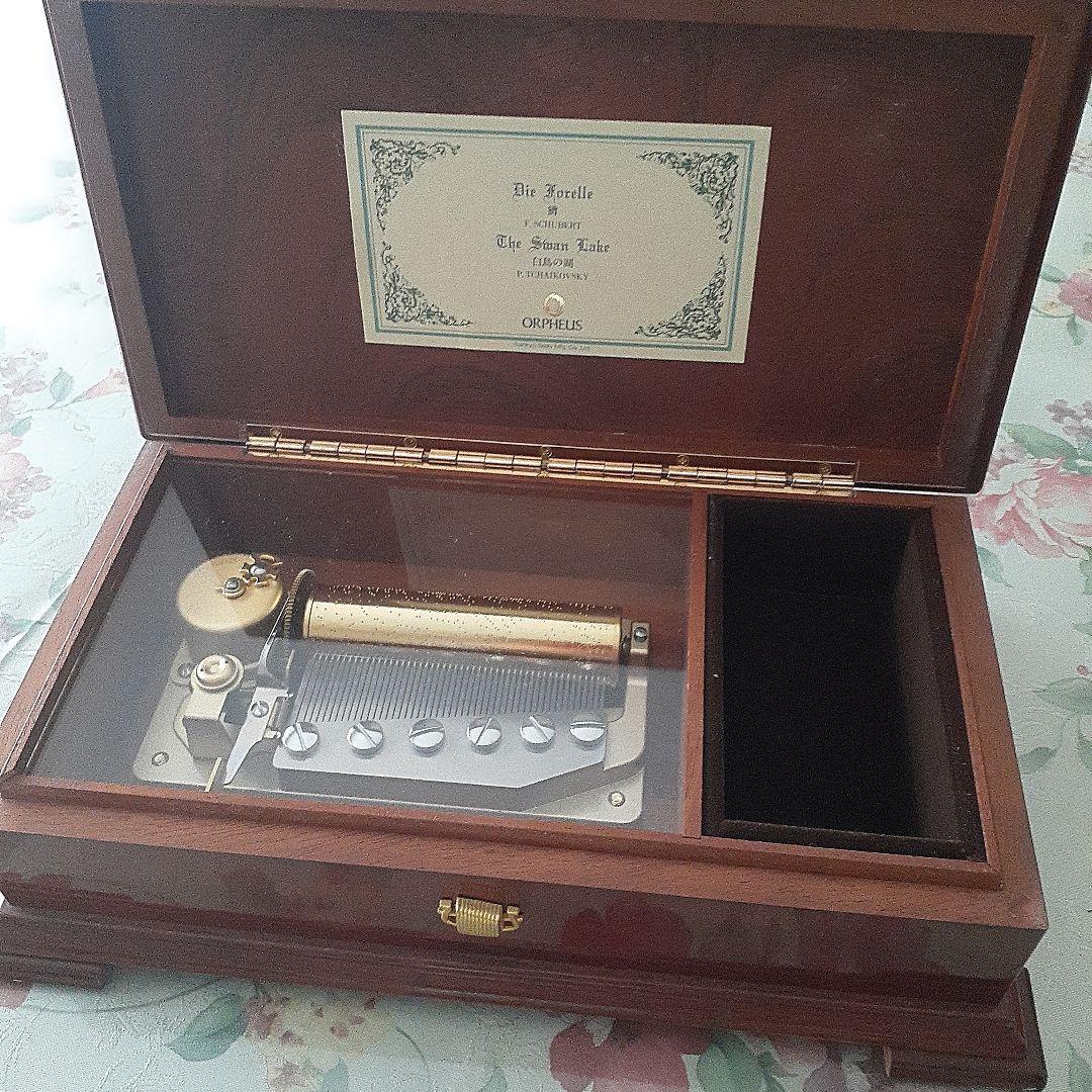 美品】ORPHEUS 高級オルゴール （シューベルト／チャイコフスキー）