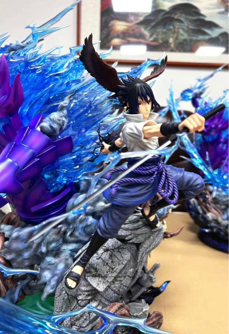 うちはサスケ ナルト NARUTO フィギュア ガレージキット - メルカリ