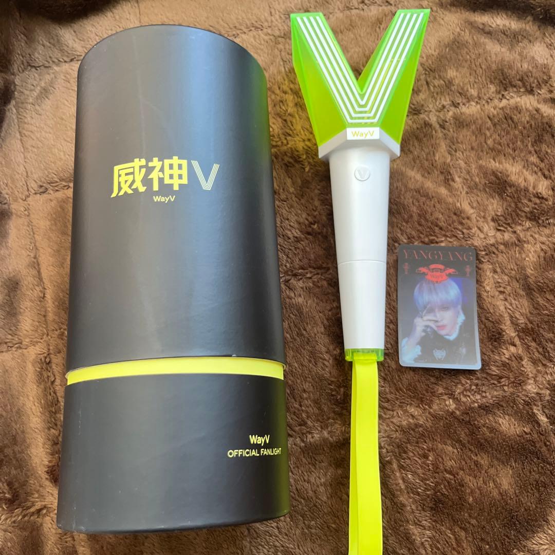 威神V WayV 公式 ペンライト ネギ鈍器 - メルカリ