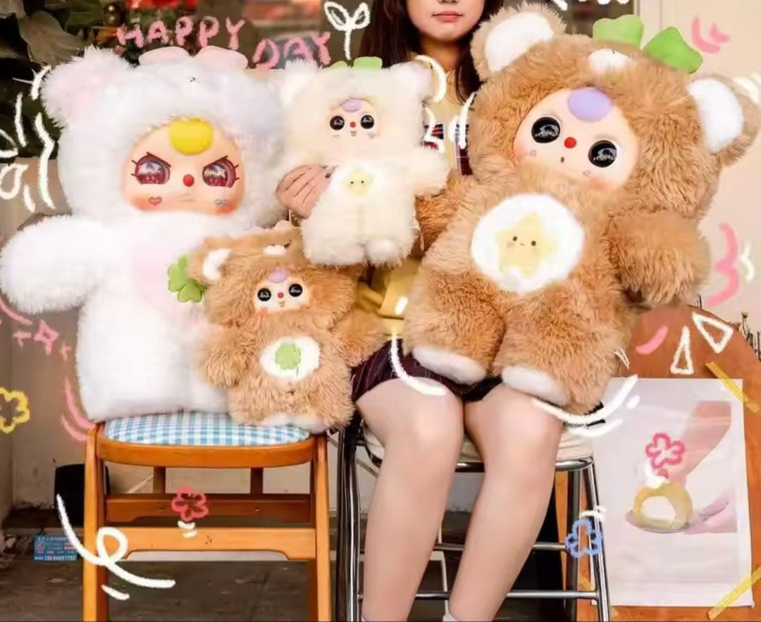 かごちゃん 様専用】Babythree 1000% V2 親子くま2体セット - メルカリ