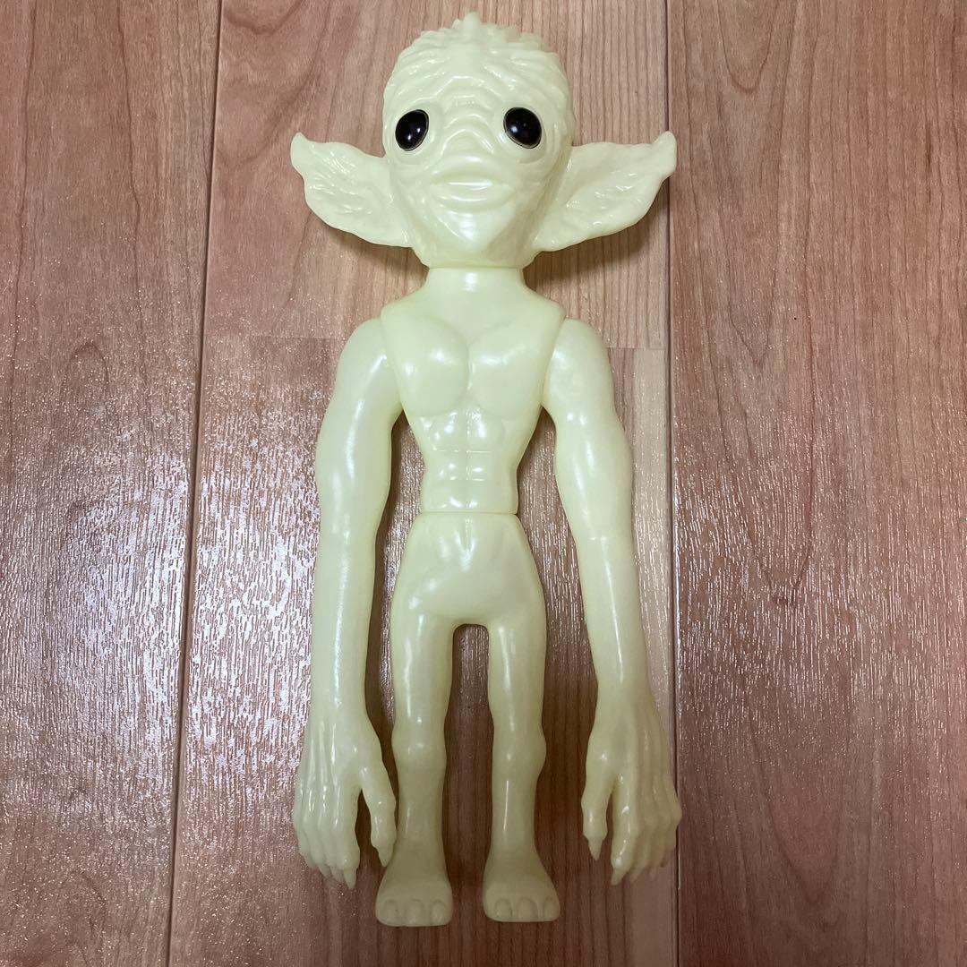 マーミット　ホプキンスビルの宇宙人　エイリアン　ソフビ　蓄光　 Marmit 中古 マーミット ホプキンスビル宇宙人 夜光ソフビ | フィギュア