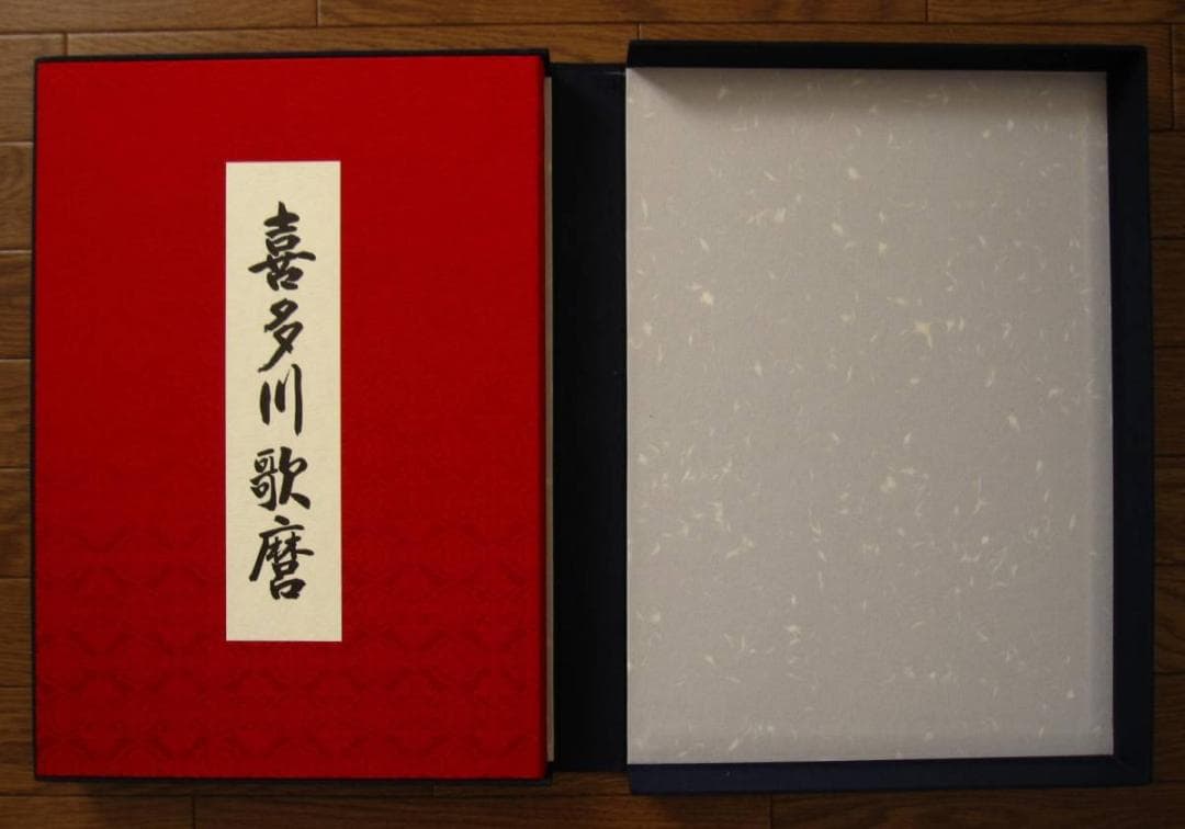 喜多川歌麿　Kitagawa Utamaro　函付き 定価3万 Kitagawa Utamaro (1754-1806), Two woodblock prints, Japan, Edo