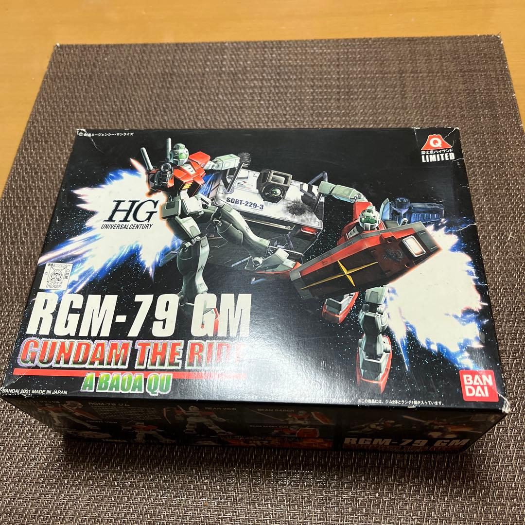 ロボット HG RGM-79 GM GUNDAM THE RIDE A BAOA QU HGUC RGM-79 GM 