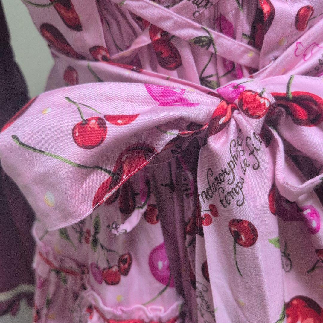 チェリー柄ロリータ服 5点セット メタモルフォーゼ - メルカリ