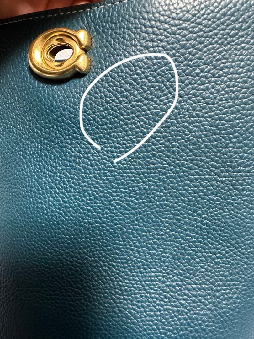 coach ウィロウ19 ソフト バケット バッグ ブラス/マリン - メルカリ