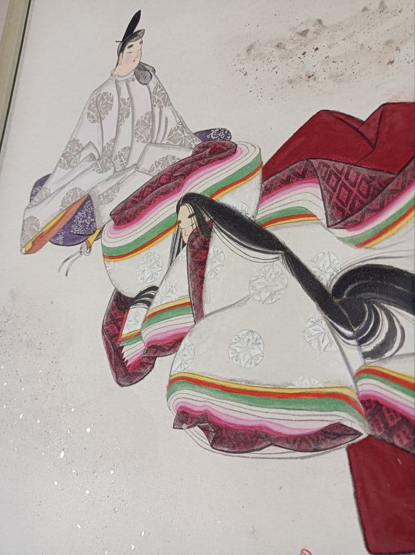 美品 軸 開運 縁起物 おもてなし 和室 絵 日本 美術 インテリア 楽天市場】【特典あり】掛軸 吉祥四季開運之図 190×54.5cm[装飾 絵