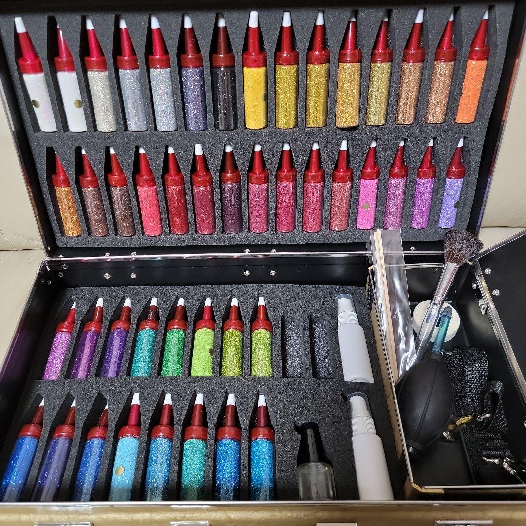 ボディージュエリーアートセット46色♡ ダイヤモンドパウダーグリッター 楽天市場】nu scena グリッター【ボディジュエリー ダイヤモンドタトゥ