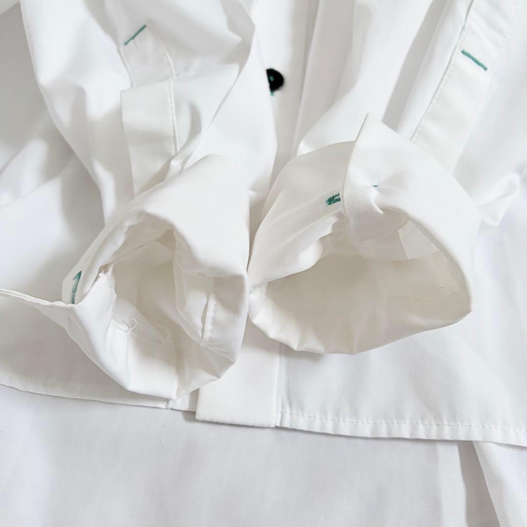 美品】någontstans ナゴンスタンス T/Cブロードシャツ 24AW - メルカリ