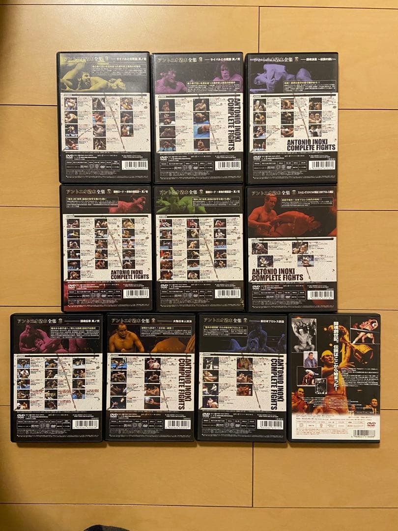 【中古】アントニオ猪木.DVD10種セット