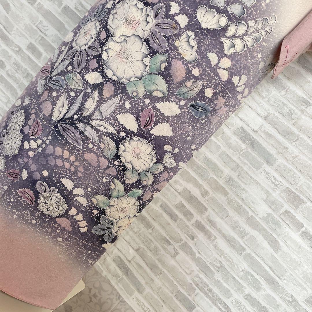 訪問着 フルセット 辻ヶ花 翠山 難あり 練習用 撮影用 着物