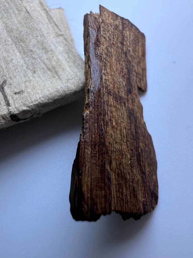 古渡命銘木 東福門院帝名香 伽羅　銘【御法】0.826g 香木/お香/沈香/伽羅