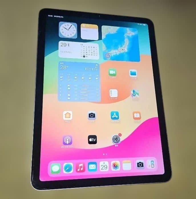 Apple iPad Air（第4世代） 64GB スペースグレー 本体 iPad air 第4世代64GB スペースグレー iPad Air 第4世代Wi-Fiモデル