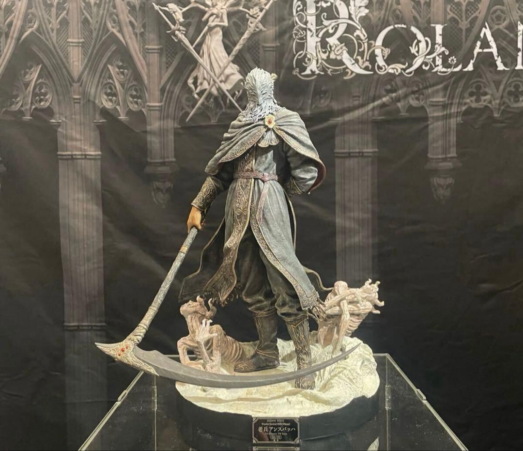 ツ*ミ様 老兵アンスバッハ　wf2025冬　ガレージキット 灰石さん原型、老兵アンスバッハの展示見本塗装させていただきました