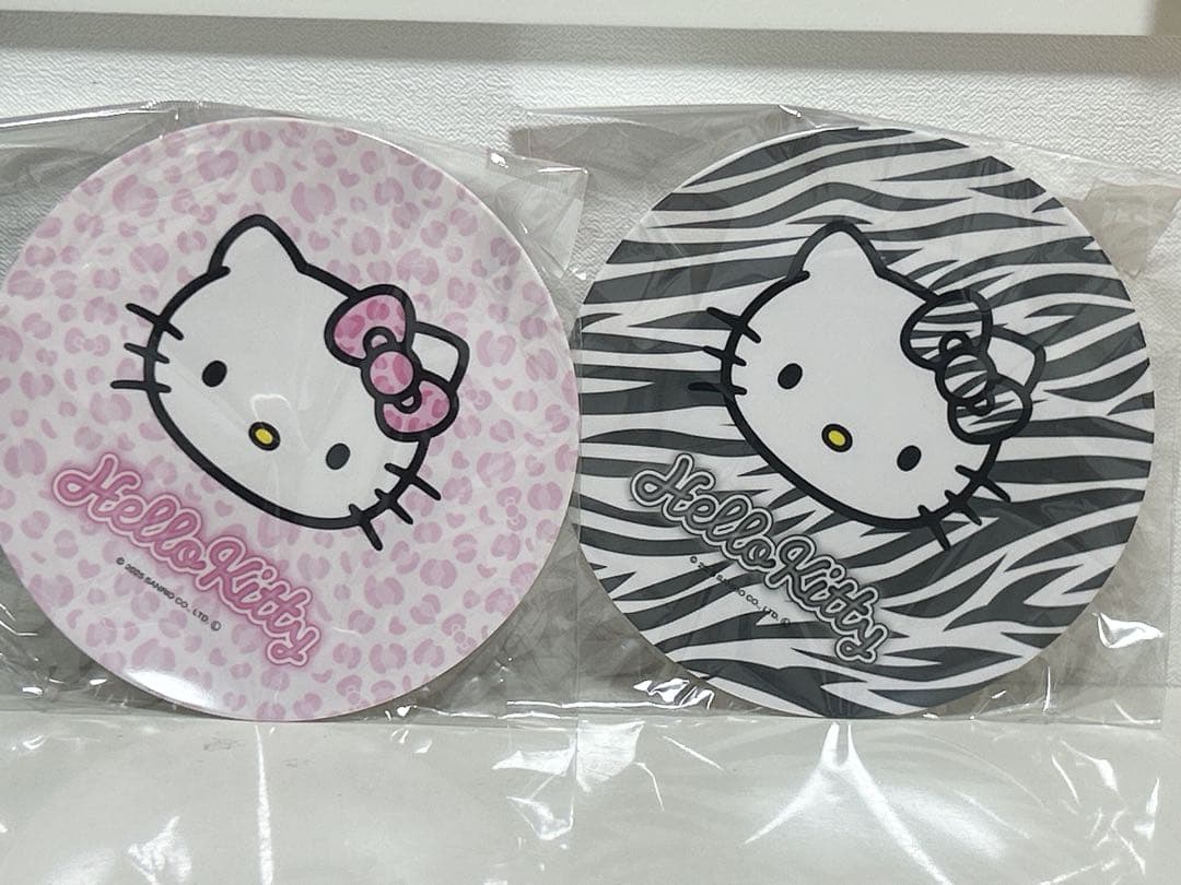 新品】アベイル キティちゃん ゼブラ ヒョウ柄メラミンプレート ハロー