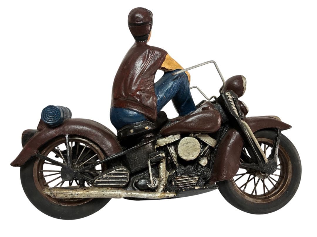 昭和レトロ】ハーレーダビットソン ヴィンテージ 置物 オブジェ 大型