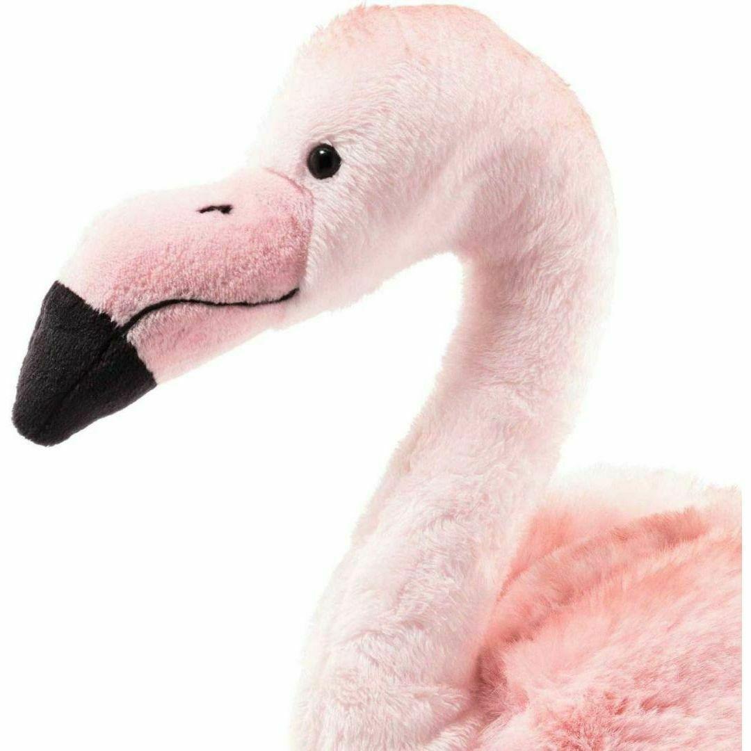シュタイフ フラミンゴ ピンキー タグ付き 新品 ぬいぐるみ 出産祝い
