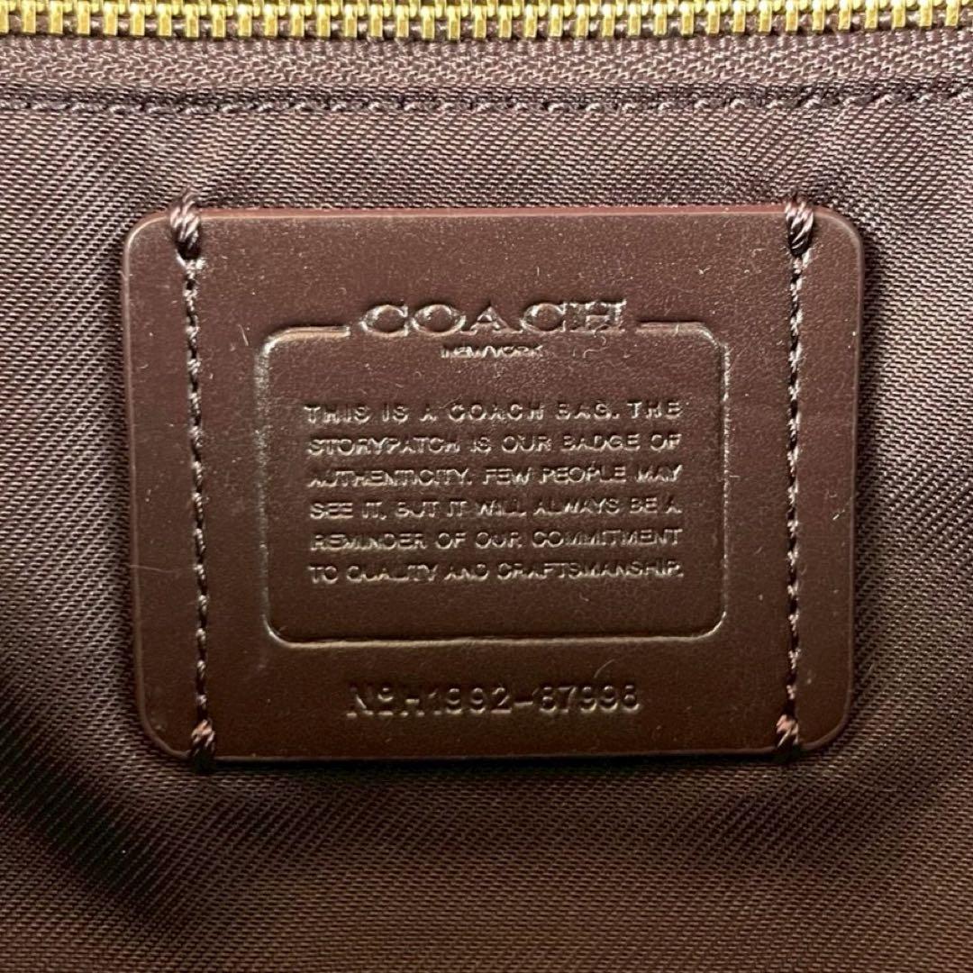 美品✨コーチ ドリーマー ハンドバッグ 2way 斜めかけ ツイード レザー