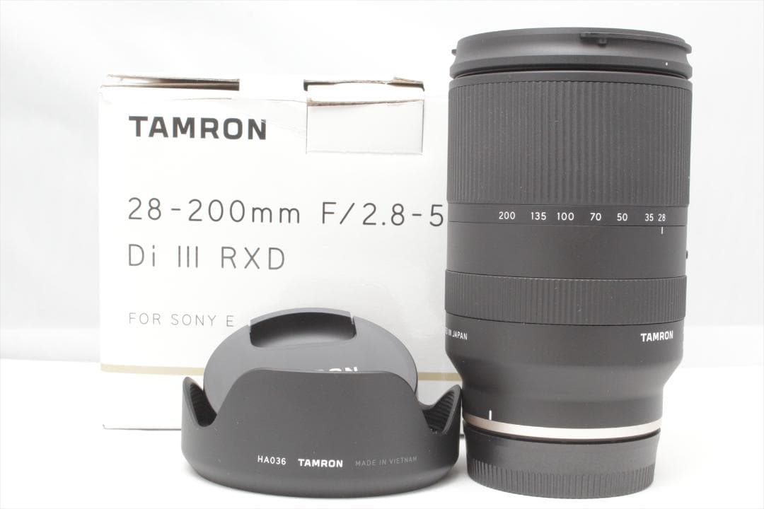 新品級 TAMRON 28-200mm Di III RXD SONY用 Amazon.co.jp: Tamron (タムロン) 28-200mm F/2.8-5.6 Di III RXD