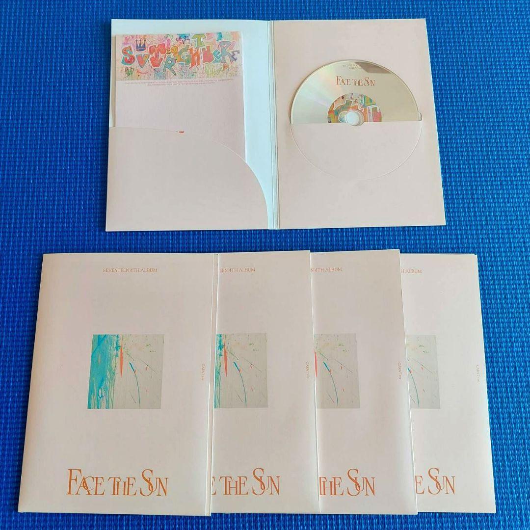 セブチ FACE THE SUN Carat盤 13種・Attacca 3枚 - メルカリ