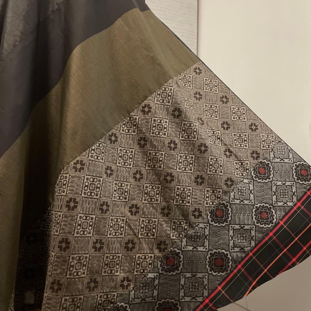 着物ワンピーステントラインマキシ丈【223】大島紬《龍郷柄7マルキ含む》