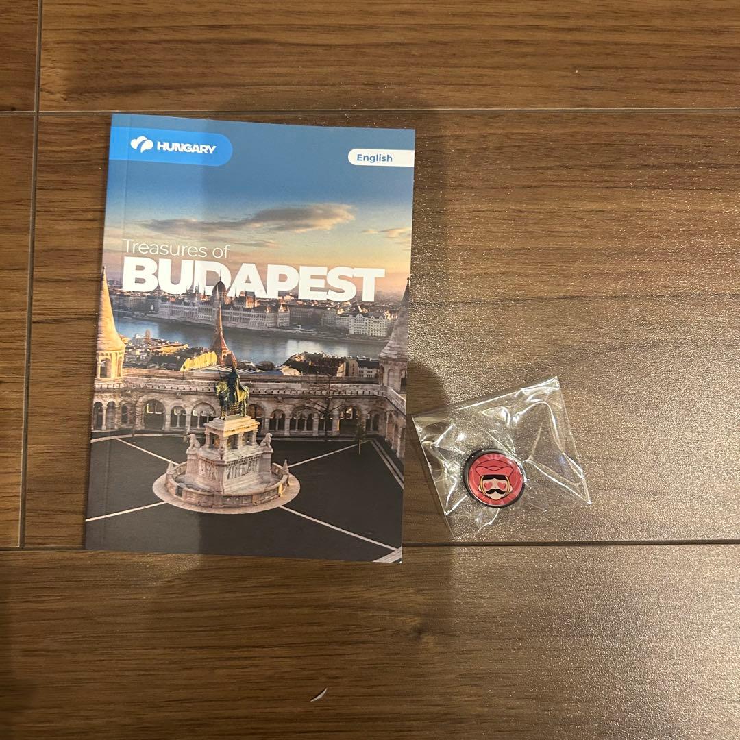 大阪万博】ハンガリーパビリオンミシュカ ピンバッジ 冊子セットEXPO