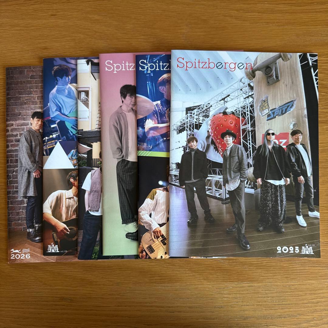 スピッツ Spitzbergen会報vol.100〜136 おまけクリップ付き - メルカリ