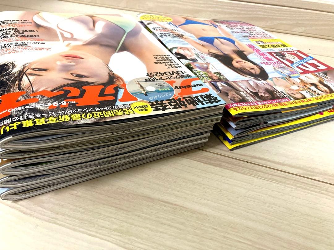 菊地姫奈 DVD付 12冊 プレイボーイ5冊 FRIDAY7冊