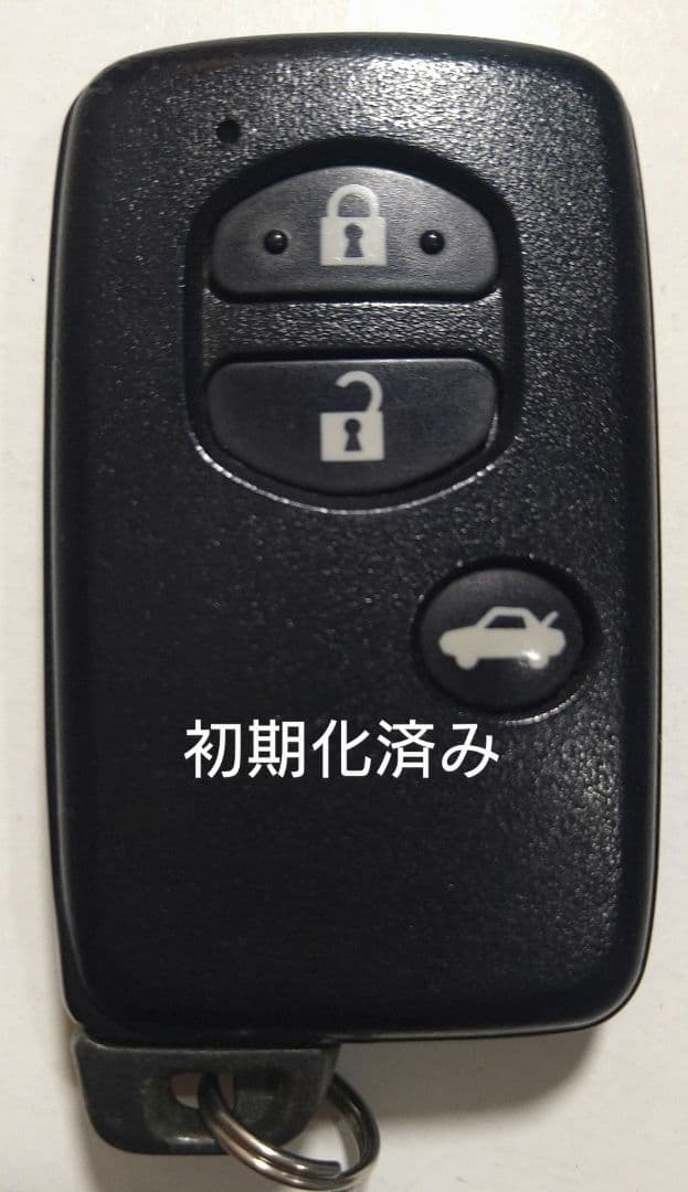 初期化済トヨタ純正スマートキー 基盤番号271451−5300新品電池付き ⑨