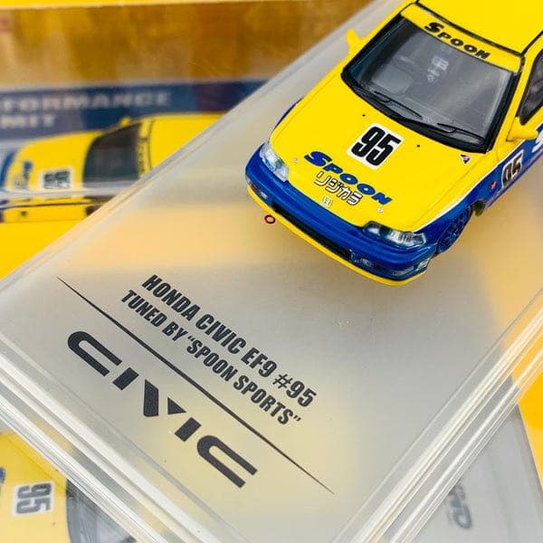 イノモデル 1/64 ホンダ シビック EF9 Spoon Sports - メルカリ