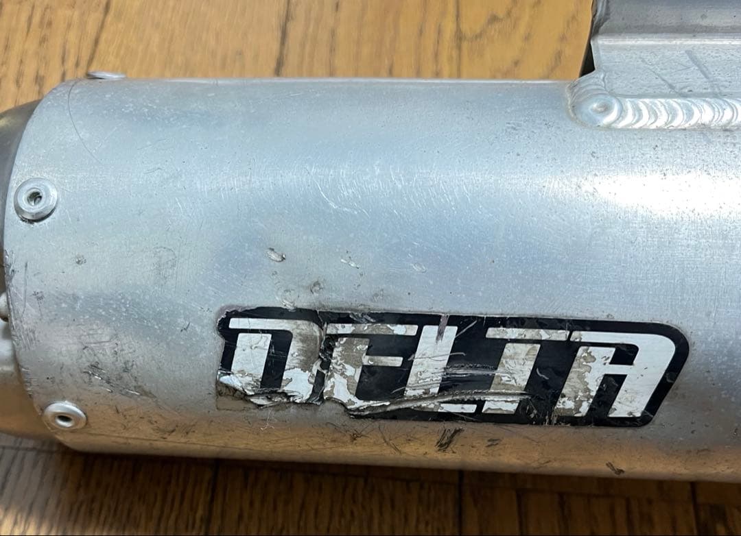 デルタサイレンサー XR250 MD30 ME08 XR400 マフラー - メルカリ