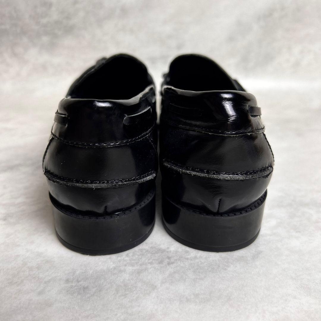 未使用級】TOD'S トッズ タッセルローファー レザー ブラック - メルカリ