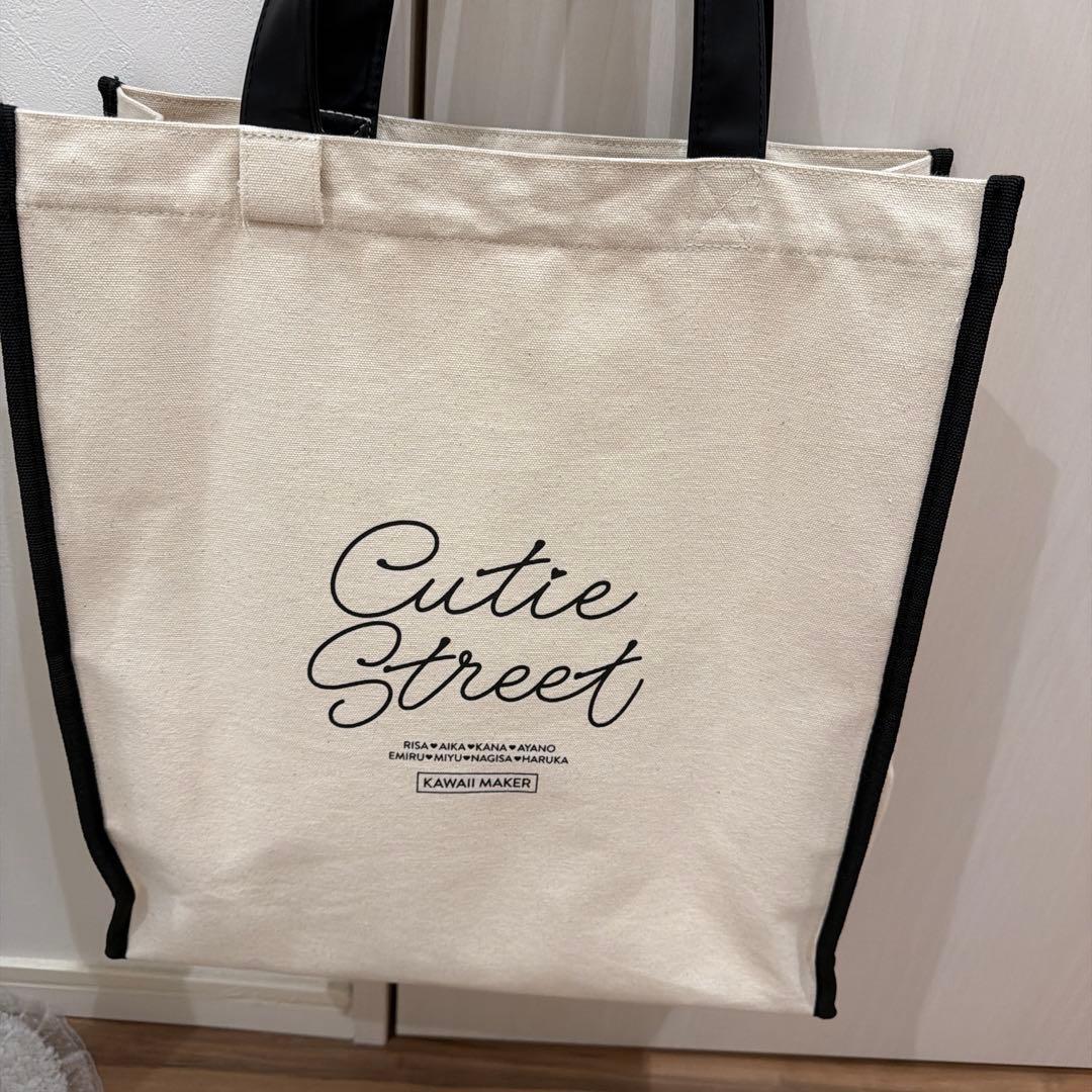 値下げ不可 CUTIE STREET きゅーすと BIGトートバッグ - メルカリ