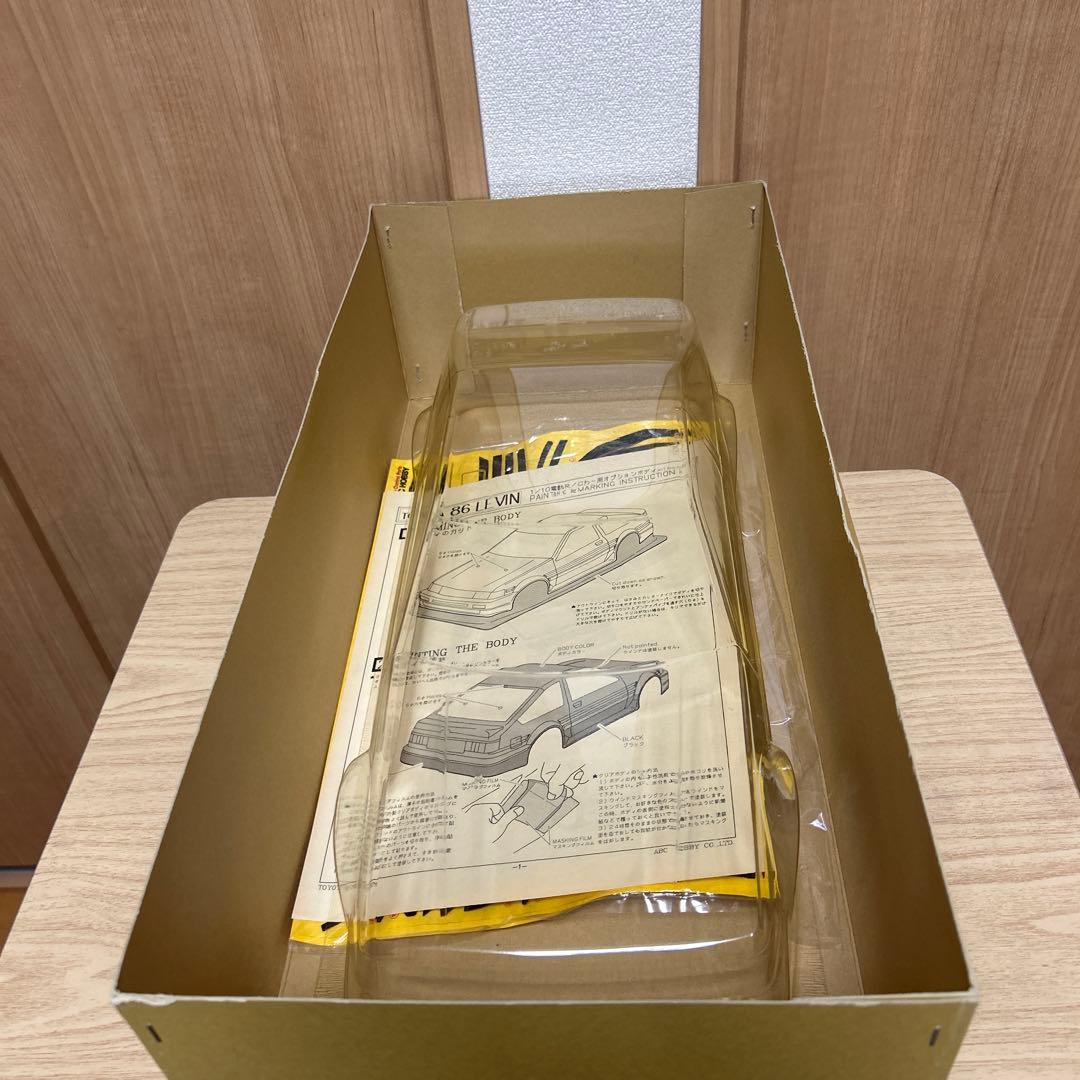 1/10 電動RCカー用ボディ トヨタ AE86 レビン ABCホビー新品未使用
