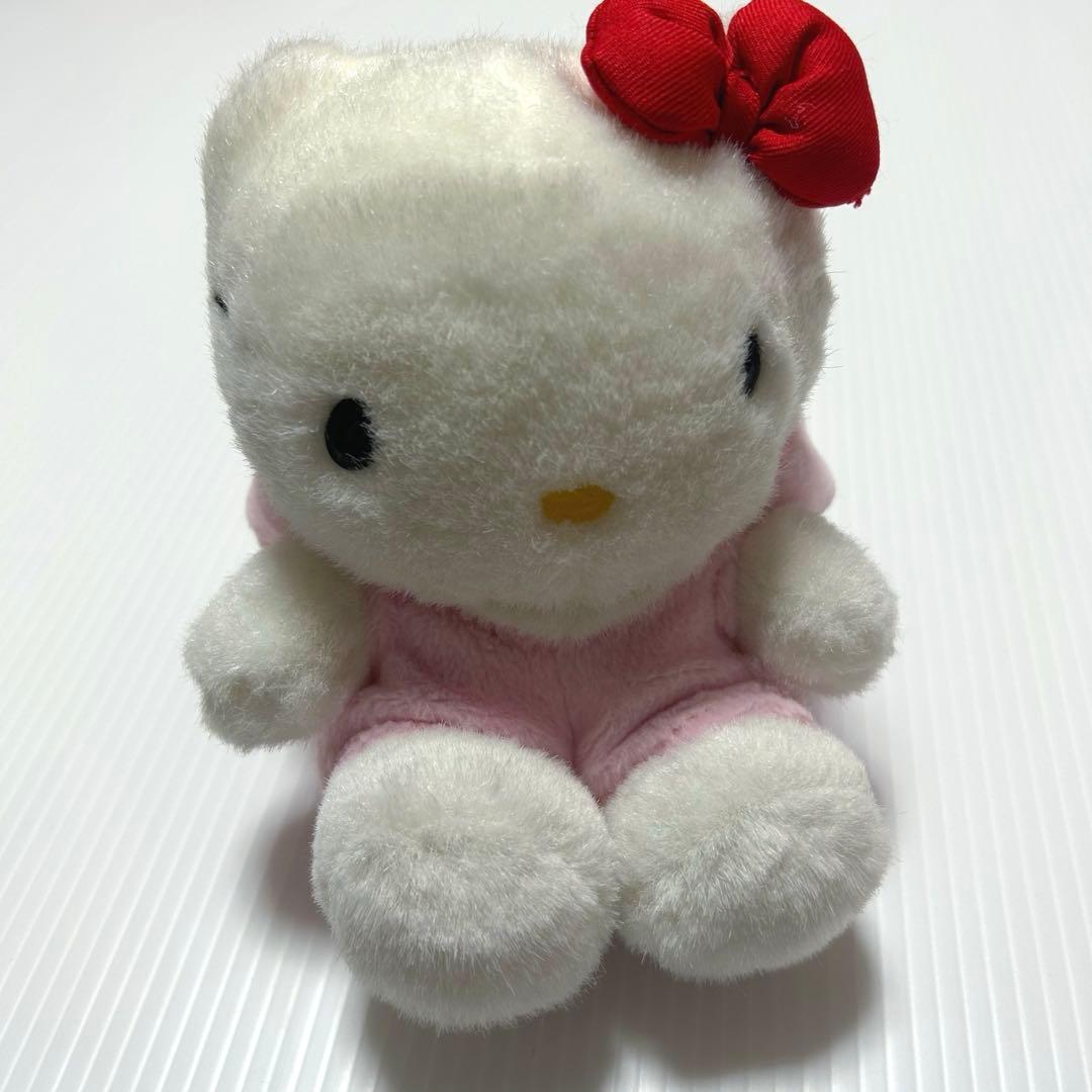 レトロ ハローキティ 変身 ぬいぐるみ うさぎ 着ぐるみ ピンク 1998