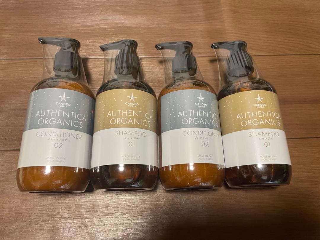 カンデオホテルズ シャンプー&コンディショナーセット 計4本 カンデオホテルズ シャンプー コンディショナー ボディーソープ - メルカリ