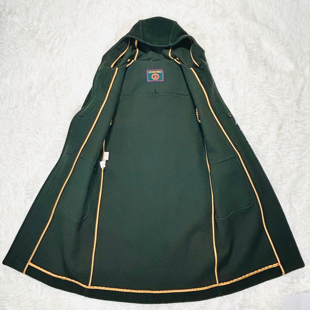 美品 インバーティア ダッフルコート ヘリンボーン 希少 旧タグ