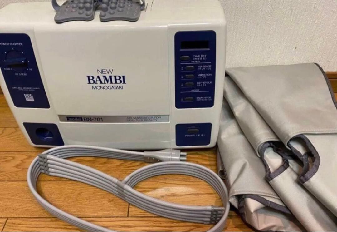 NEWバンビ物語(波動型空気圧美容器) Yahoo!オークション - 美容器 波動形空気圧美容器 ニューバンビ物語 NE